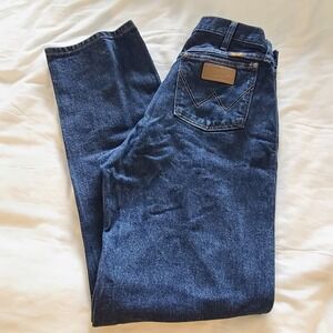 Wrangler 47MWZ Regular Fit Denim Jeans Men's Size 32x34 Excellent Cond. Western